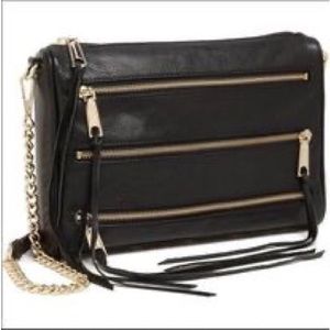 Rebecca Minkoff mini 5 zip crossbody bag